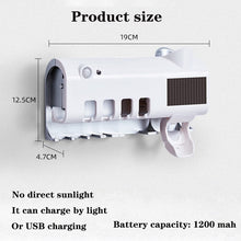 Load image into Gallery viewer, Rechargeable Solar led Automatic Toothbrush Sterilizer