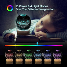 Load image into Gallery viewer, 3D Crystal Lamp Ball(Assorted Design)
